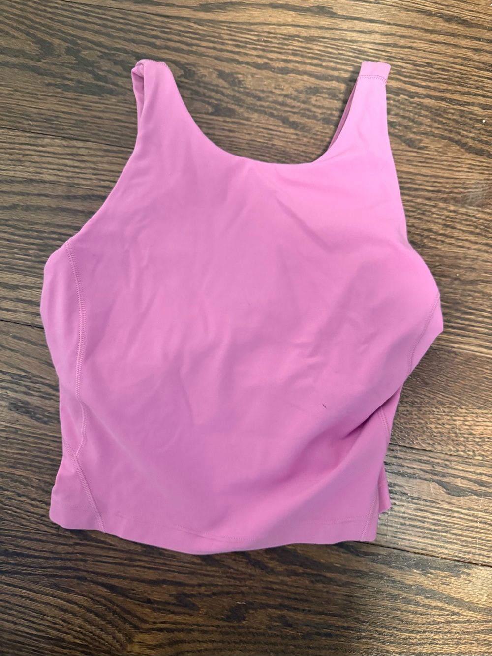 Pink Align High Neck tank - size 2